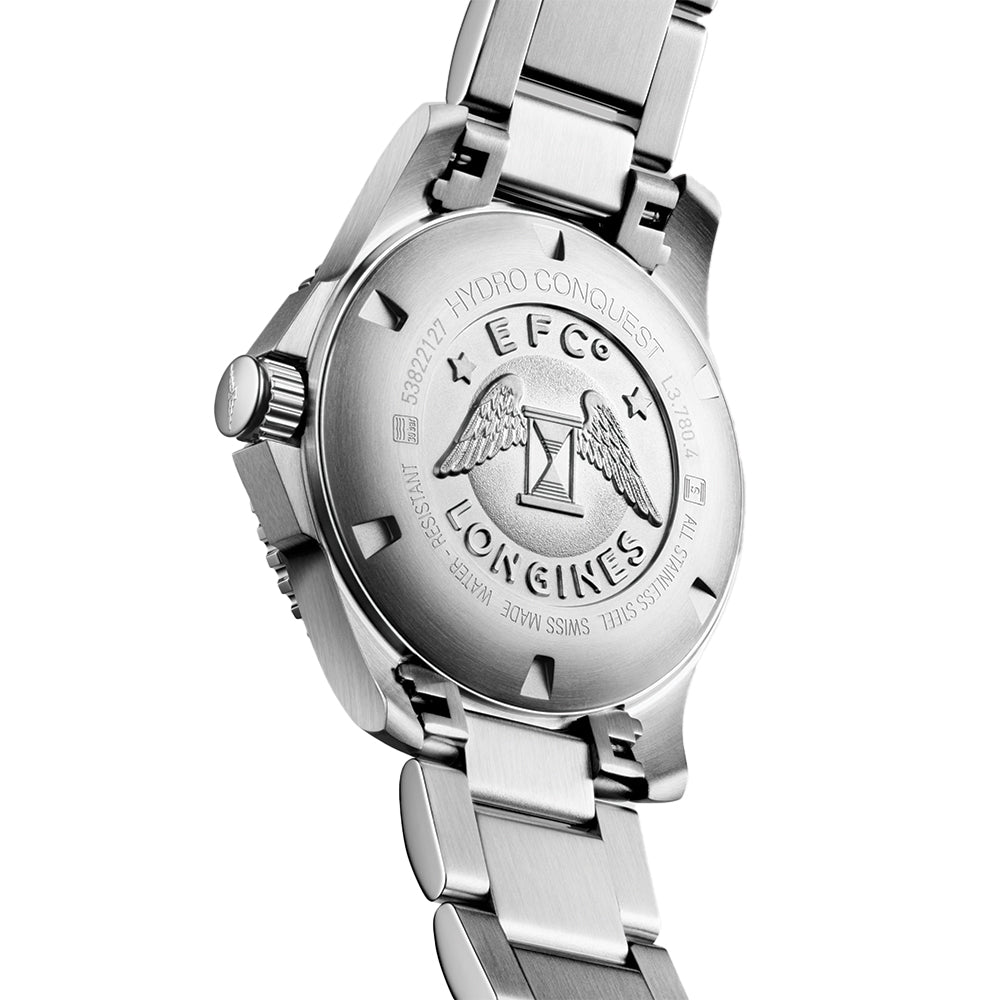 longines HydroConquest 39mm - Black on Bracelet