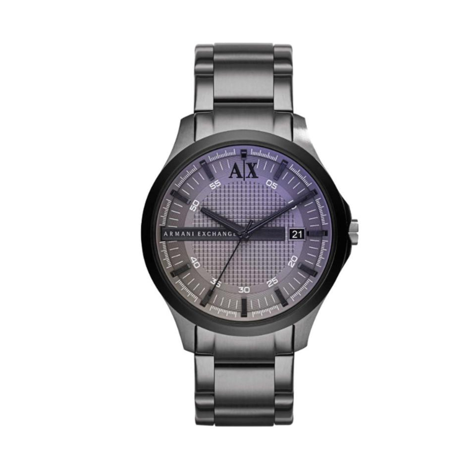 Armani Exchange Hampton AX2194 Men's Chronograph – Grey Dial with Matching Grey Stainless Steel Strap