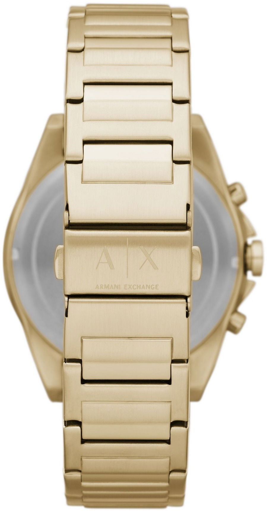 Armani Exchange Drexler AX2602 Men's Chronograph Watch – Gold Dial with Gold Stainless Steel Strap