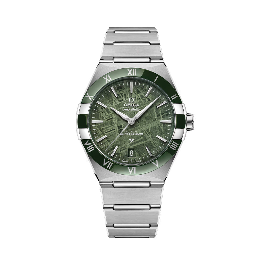 OMEGA Constellation 41mm - Green Meteorite on Bracelet